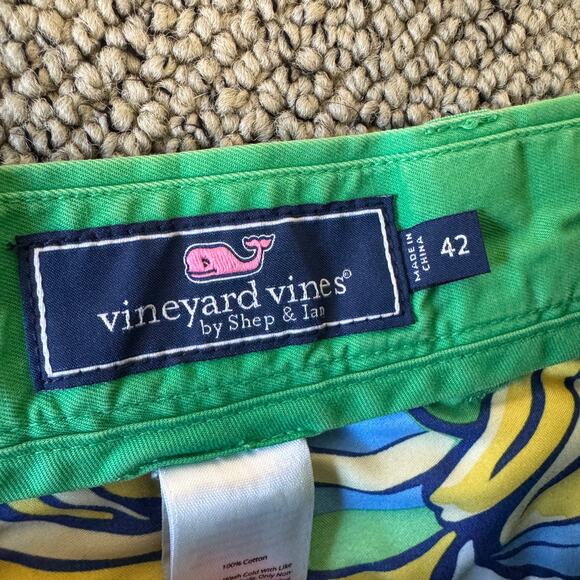 Vineyard Vines Breaker Cocktail Print 7" Shorts US Men's 42 - Picture 2 of 6